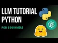 LLMs Chatbots for Beginners Python Hugging Face OpenAI