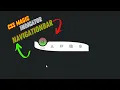Magic Navigation Menu Indicator using Html CSS JavaScript Curve Outside Effects Navigation Bar