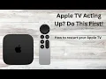 How to Restart Your Apple TV the Right Way No Data Lost