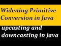 Widening Primitive Conversion in Java