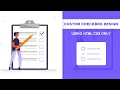 Custom Checkbox CSS Styling Checkbox Pure CSS Tutorial