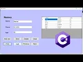C Tutorial - Connect SQL server database with Visual Studio C with source code