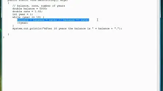 09-02 Count controlled while Loops Performing Repetition Beginners Java Programming