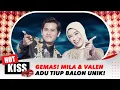 Gemas! Mila dan Valen Lomba Tiup Balon Bentuknya Unik | Hot Kiss