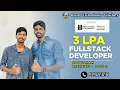 Join Fullstack Course in Chennai Get Placed Gowtham Success Story 3 LPA Salary