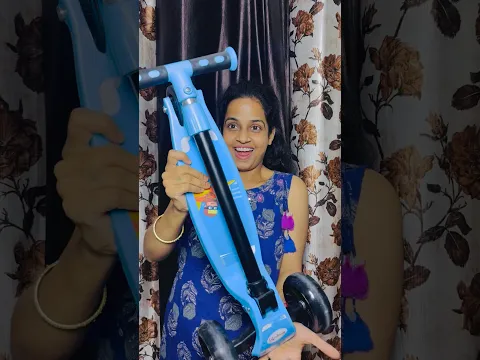 3 Wheel Kick Scooter 🛴🌈 #shorts #yshorts #trending satisfying unboxing ASMR cycle