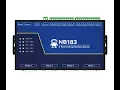 Ebyte NB183 supports serial port to Ethernet Modbus