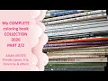 My ASIAN coloring book collection 2026 - Full flips and completed pages