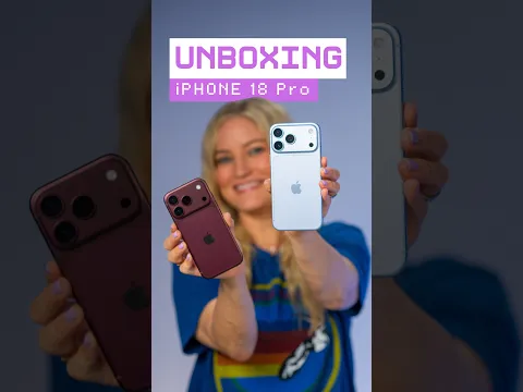 iPhone 18 Pro And Pro Max Unboxing!