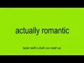 Download Lagu Actually Romantic x Sympathy is a Knife - Taylor Swift and Charli XCX