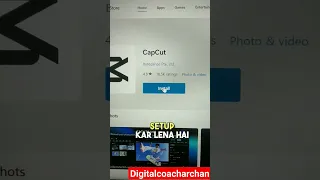 How To Install Capcut In Pc How To Download Capcut Video Editor In Laptop Videoediting Shorts 