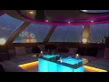 Rain sound on a Yacht on a stormy night | Rain on Glass | Rough Waves