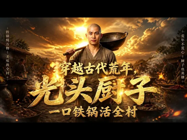 穿越古代荒年,光头厨子一口铁锅活全村