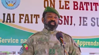  7ᵉ cohorte du Service national des jeunes (SNJ).