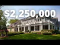 INSIDE a 2 250 000 Chicago Suburban MANSION Luxury Home Tour Illinois
