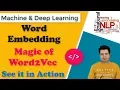Generate Word Embedding using Word2Vec Gensim - Part 2 See the Magic of Word2Vec in Action