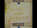 Checker Print Kitchen - Satya