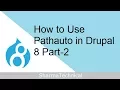 How to Use Pathauto in Drupal 8 Part 2