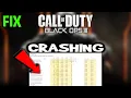 Black Ops 3 - How to Fix Crashing Lagging Freezing