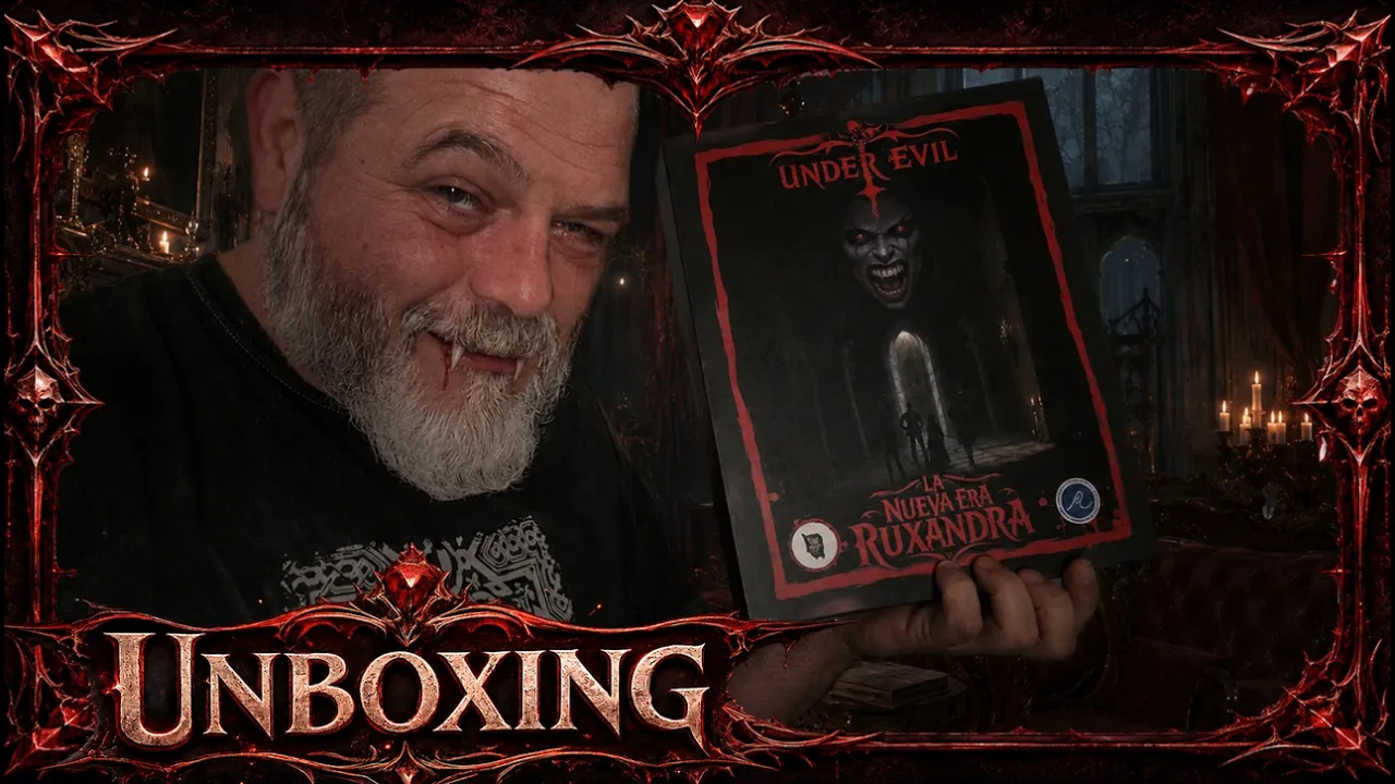 UNDER EVIL La nueva era de Ruxandra UNBOXING #crawler #dungeon #juegosdemesa  #scaperoom