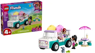 LEGO Friends 42644 Heartlake City Ice Cream Truck unboxing & speed build