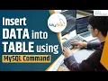 MySQL Add Data Into Tables using the INSERT Query MySQL Tutorial for Beginners