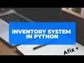 Simple Inventory System Project in Python