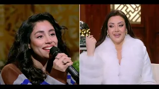 هي وبس   المطربة فريدة عبيد وهي بتغني وبتسلطنا هتجاوب على اسئلة رضوى الشربيني دندنها