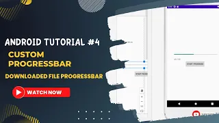Android Studio Tutorials how to create a Custom progressbar in android studio