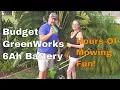 Review GreenWorks 40v 6Ah Battery Generic Amazon By Amityke