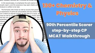 MCAT Chemistry Physics Walkthrough - AAMC Sample Test CP Passage 5