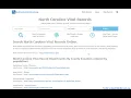 Search North Carolina Vital Records Online