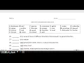 Vocab Test 6-10 parts A B