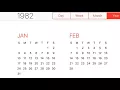 1982 Calendar