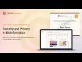 Security and Privacy in Bioinformatics Certificate Stanford Data Ocean