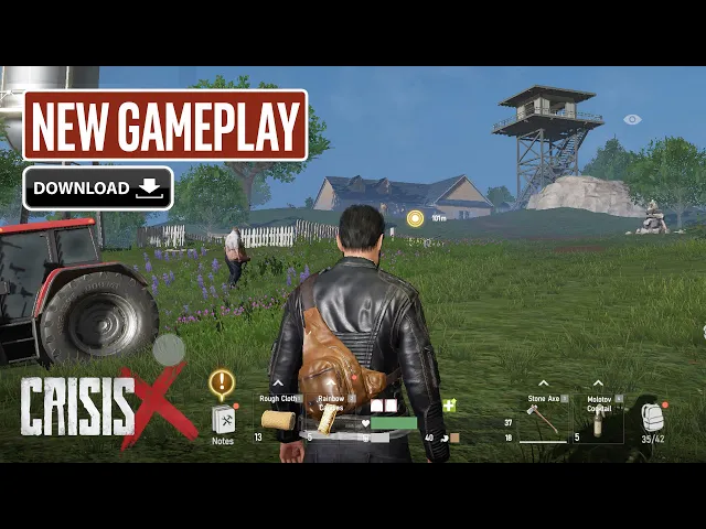 Stunning OPEN WORLD Game! CRISIS X Mobile Gameplay on Android