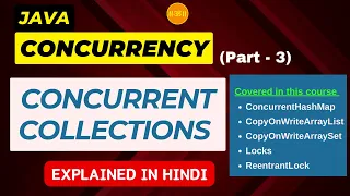 Java Concurrency Part 3 Concurrent Collections Explanation in Hindi