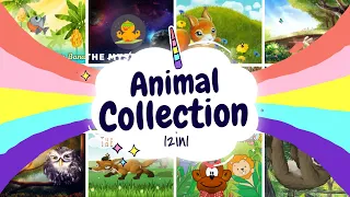 Sleep Stories For Kids ANIMAL COLLECTION 12in1 Sleep Meditations For Children 