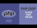 CEPAT MAHIR PHP OOP 01 - PENGENALAN CLASS DAN OBJEK