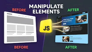 JavaScript DOM Manipulation - Create Modify Style Elements