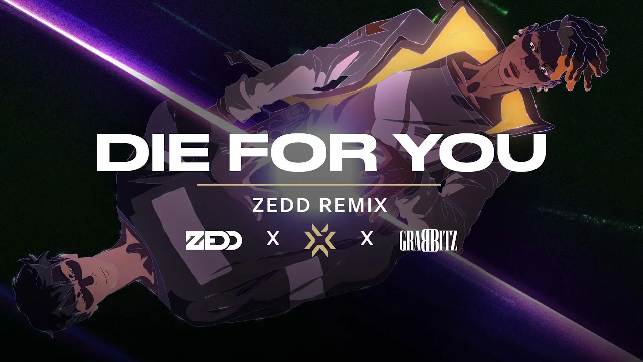 Die For You - Zedd Remix | Official Audio Visualizer | VALORANT Champions 2021