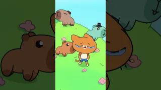 Simba WAS FORBIDDEN To Have A CAPYBARA Simbochka Simba Animation Cat 