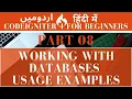 Part 08 Codeigniter 4 Tutorial Series in Working with Databases Configuration with ENV