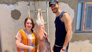 أول عيد فداري 😍ماما عيدت معايا /ودوزنا احسن تخييمة