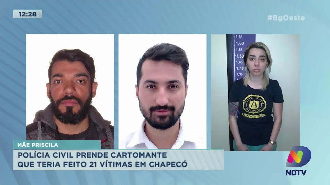 Mãe Priscila: Polícia Civil prende cartomante que teria feito 21 vítimas em Chapecó