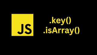 TAGALOG JavaScript keys and isArray Quick Lesson