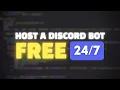 Host any Discord Bot for Free JavaScript and Python daki cc