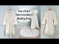 DIY Bridal Robe