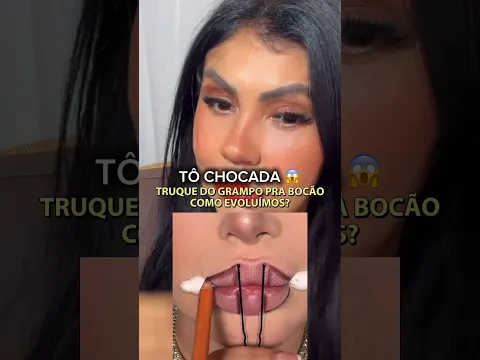 TÔ CHOCADA! O TRUQUE DO GRAMPO PRA FAZER BOCÃO VOLTOU?