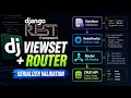 Django REST Framework ViewSet ModelViewSet Routers Serializer Validation Complete Tutorial